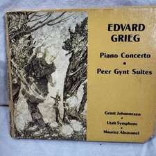 Grieg Piano Concerto A Minor Peer Gynt Suites CD Grant Johannesen Vox