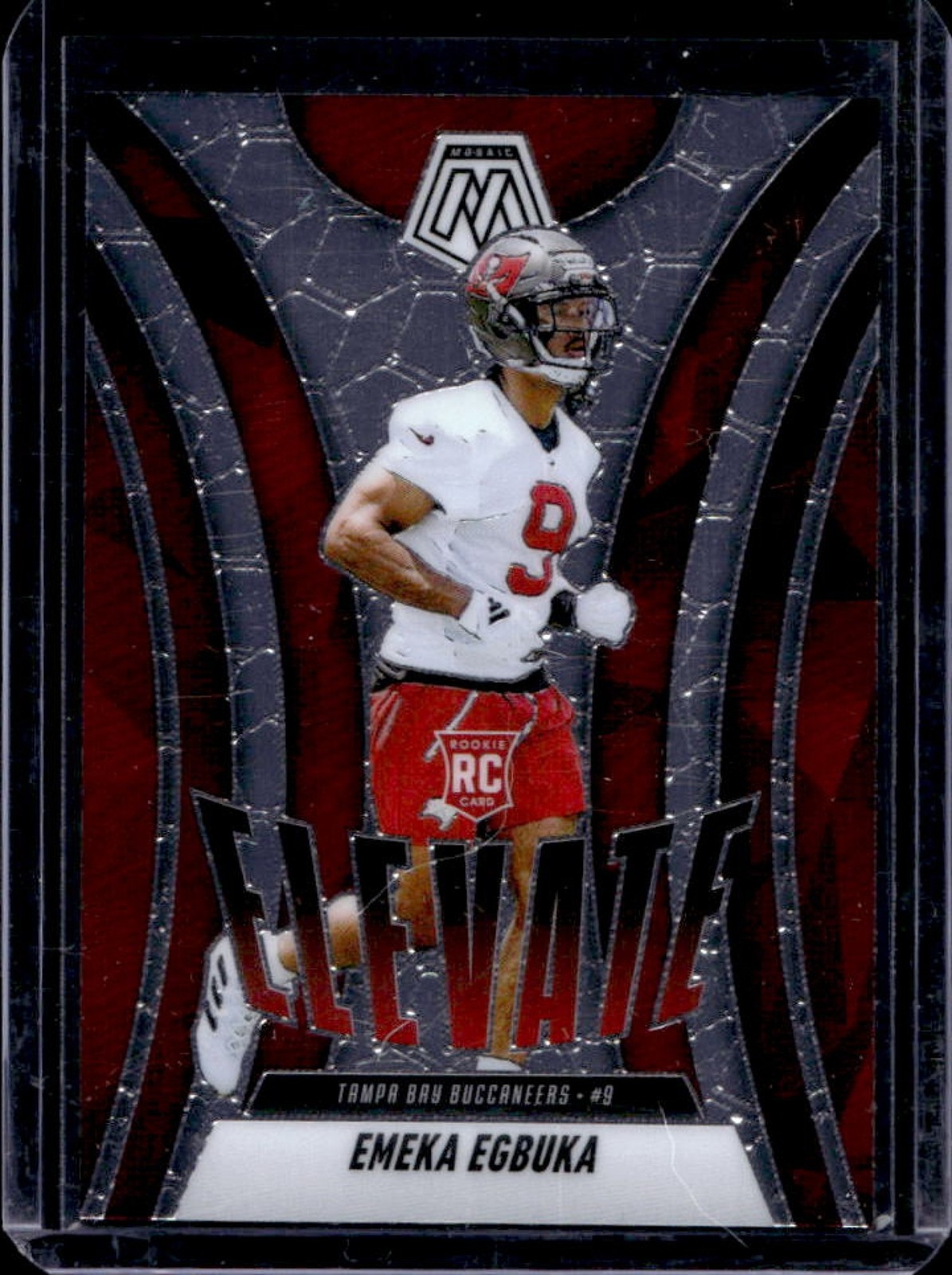 2025 Mosaic Emeka Egbuka Elevate RC Rookie #2 Buccaneers