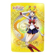 Sailor Moon Rainbow Holo Foil ACG Trading Card - Crystal Art Moon 1