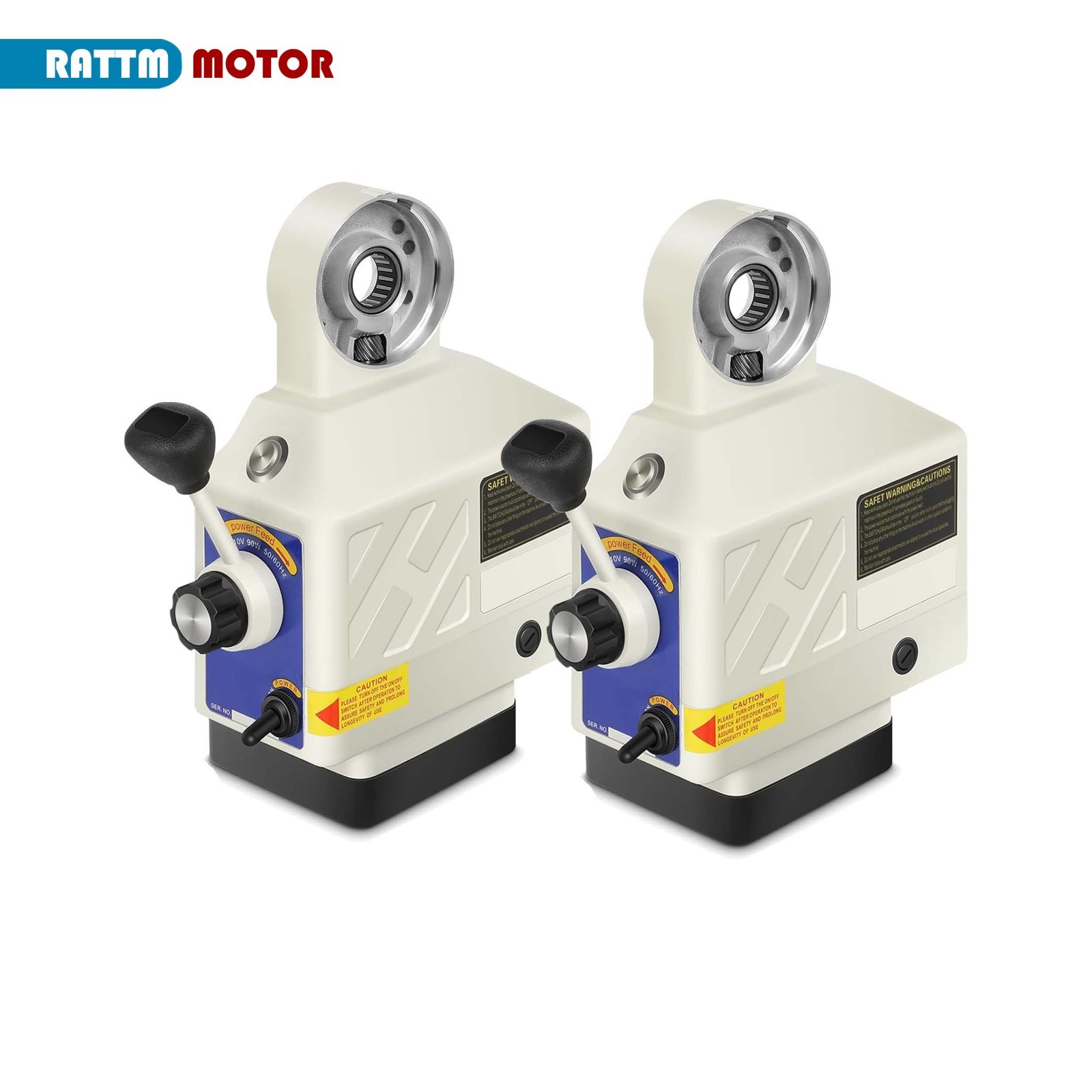 US SHIP】 JN400S 110V Y-Axis+Z- Axis Milling Machine Power Feed Mill ...