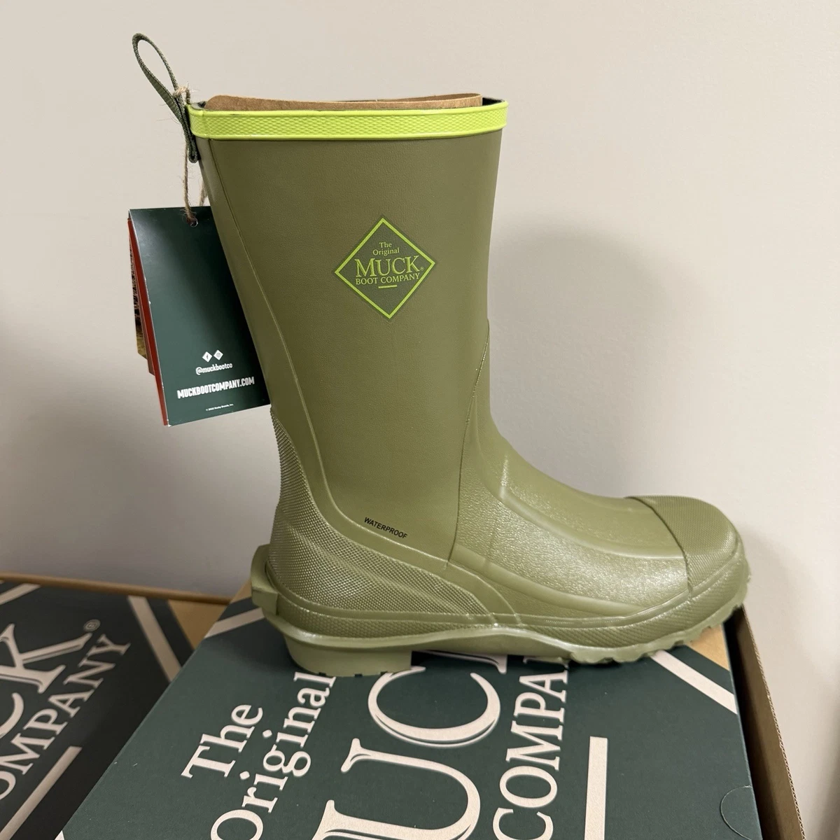Green Rubber Boots for Men for sale | eBay