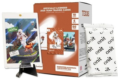 2025 ONIT Athlete Texas Longhorns Football Base and Inserts - Complete your set