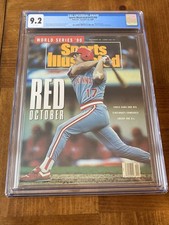 Chris Sabo Sports Illustrated CGC 9.2 White Pages Newsstand (World Series- 1990)