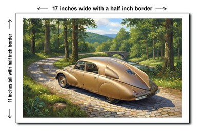 1938 Tatra T97 - 11x17 Poster Art Print