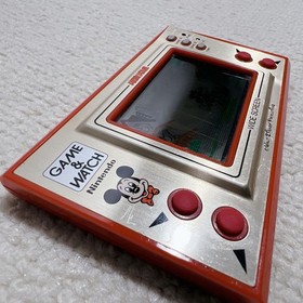 Nintendo Game & Watch Mickey Mouse Egg MC-25 Tested Working Disney Handheld Used