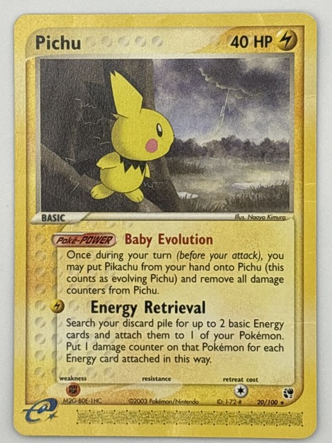 Pichu #20 (Sandstorm (2003))