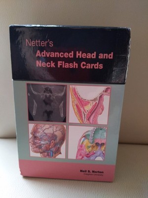Netter Basic Science Ser.: Netter's Advanced Head and Neck Flash Cards by...