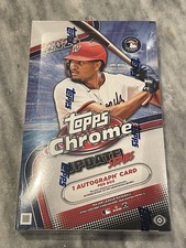 2025 Topps Chrome Update Hobby Box Sealed Home of the Rookie Debut Patch (C1)