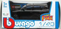 Bburago Porsche Cayenne Turbo Schwarz 1:43 Neu/Ovp Modellauto Suv Car Black Nero