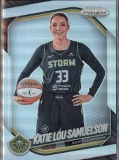 2025 Panini Prizm WNBA #82 Silver Prizm Katie Lou Samuelson Seattle Storm