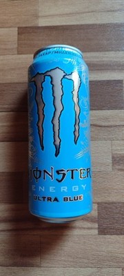 Monster Ultra Blue Krone 0422 Energy Drink Dose 500ml Voll Full Can Sammlung
