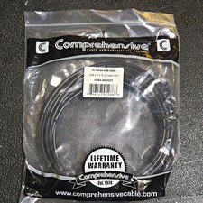 Comprehensive USB 2.0 Type A Male to Type A Male Cable 25 ft Black USB2-AA-25ST