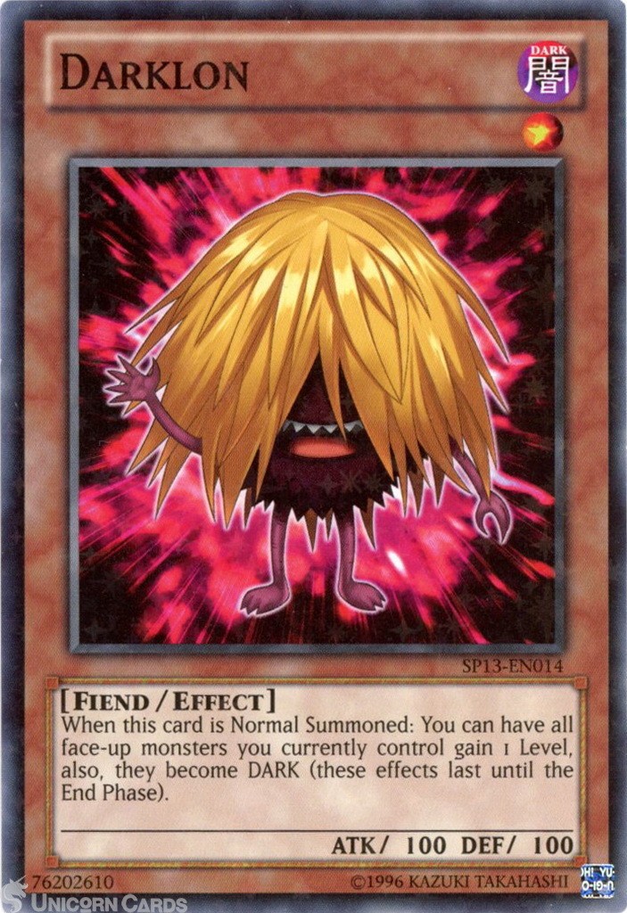 SP13-EN014 Darklon : Starfoil Rare UNL Edition Mint YuGiOh Card