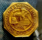 Vintage Bell System Chesapeake & Potomac Telephone Company Service Pin — photo 3