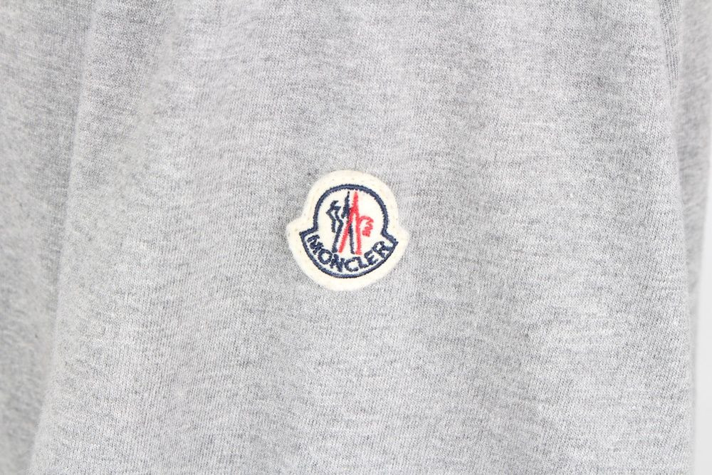 Moncler Three Stripes Big Logo Patch Short Sleeve T-Shirt XL