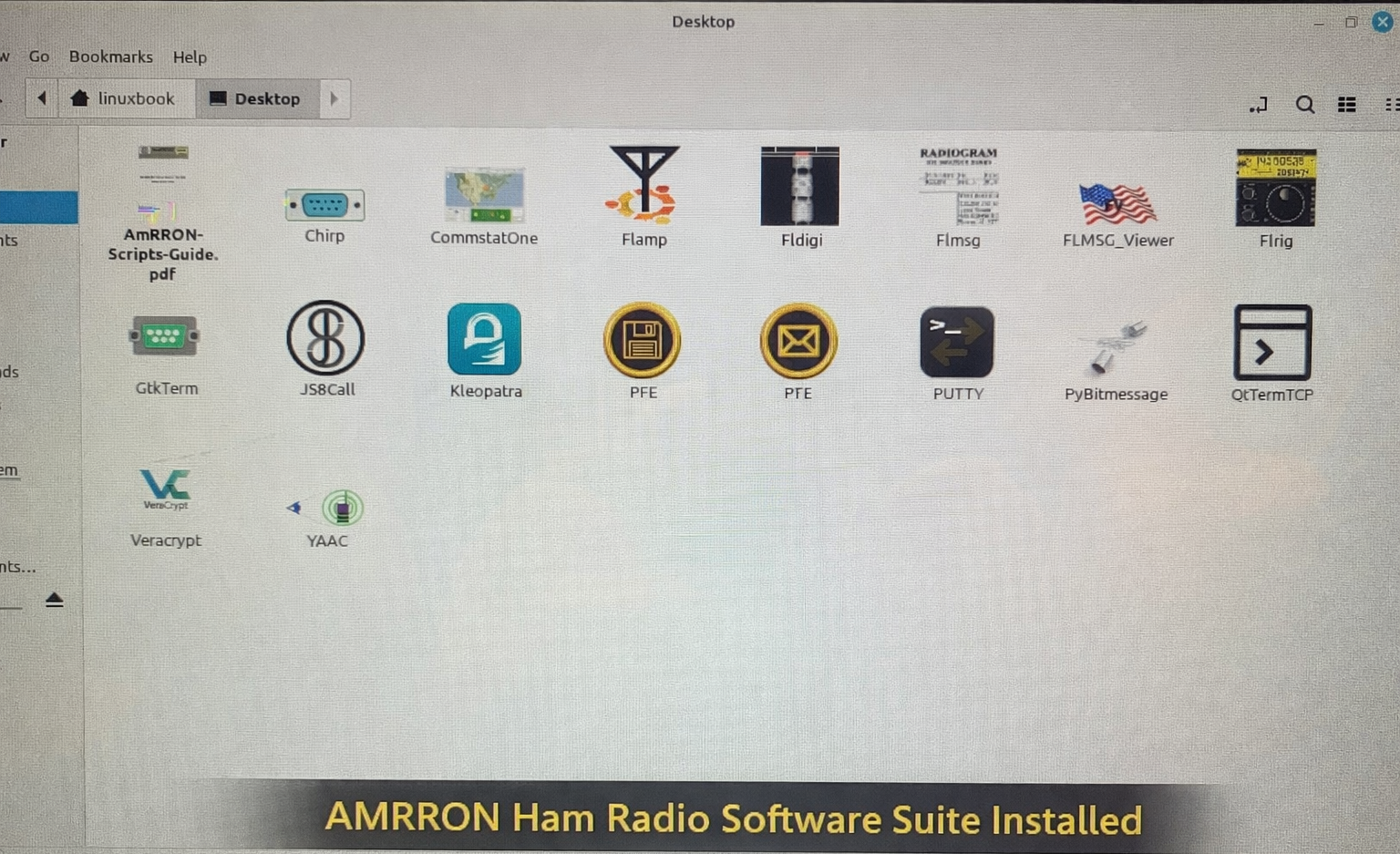 Hamclock Computer AMRRON Ham Radio Linux Laptop Kit 128GB HamClock Digital Modes JS8Call ...