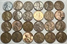 24 Lincoln Wheat Cents 10s - 50s Instant Penny Collection 1c COINS SHOWN Lot 037