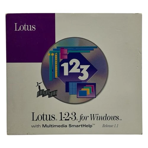 Lotus 1-2-3 Release 1.1 CD-ROM for Microsoft Windows with Multimedia SmartHelp