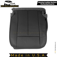 2007-2014 For Ford Expedition Genuine Leather Perf Driver Bottom Cover Charcoal