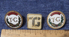 FATTORINI BIRMINGHAM 3 x METAL & ENAMEL BADGE TOWNSWOMENS GUILD