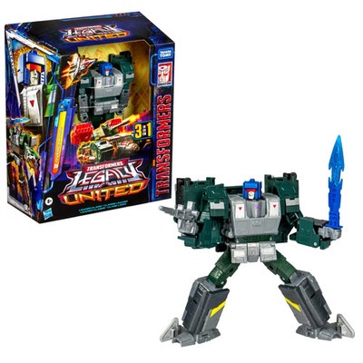 Transformers Legacy United Leader Class OVERCHARGE Actionfigur Hasbro