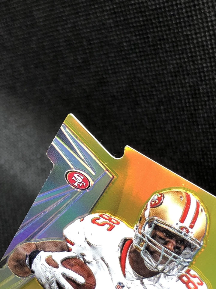 2014 Spectra Vernon Davis /10 GOLD PRIZM COLOR MATCH Die-Cut SSP No. 93 (10/10) - Image 4 of 4