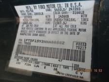 Passenger Right Caliper Front Fits 91-93 BRONCO 395497