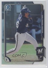 2015 Bowman Chrome Prospects Refractor 37/499 Orlando Arcia #BCP135 1c7