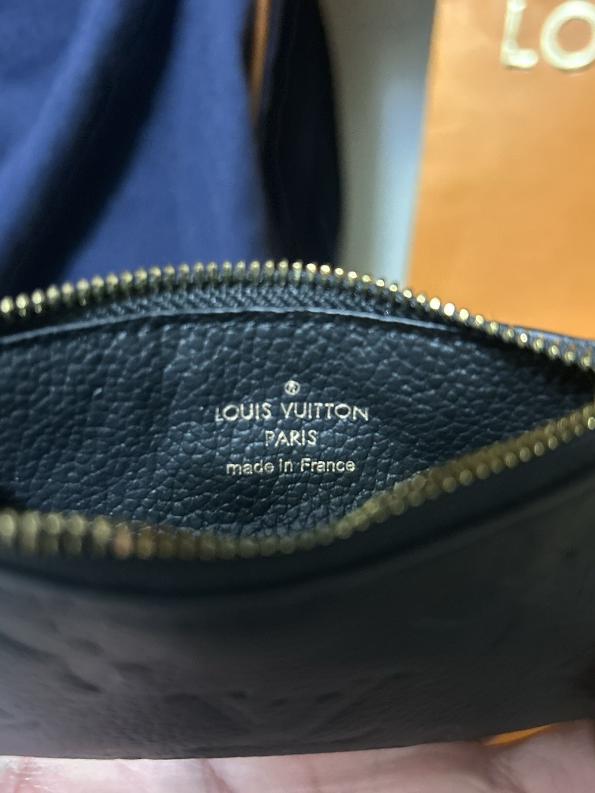 LOUIS VUITTON Monogram Eclipse Reverse Card Key C… - image 5