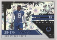 2018 Panini Unparalleled Rookie Impact 3/75 Deon Cain #230 jg5