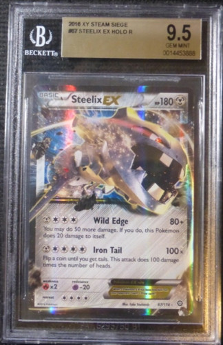 Steelix-EX graded BGS 9.5 for sale on eBay