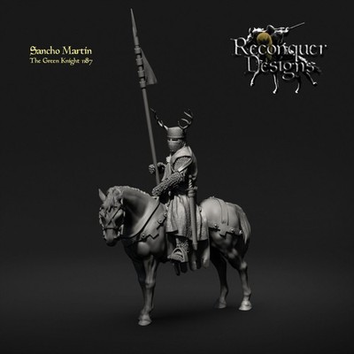 Sancho Martin, 'The Green Knight' Maßstab 1:16