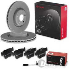 brembo BREMSSCHEIBEN + BEL&Auml;GE HINTEN passend f&uuml;r MERCEDES GLC X253 C253 W253