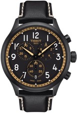 Tissot Black Mens Chronograph Watch Chrono Xl Vintage T1166173605202