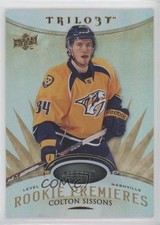 2014 Upper Deck Trilogy Level 1 Rookie Premieres 418/799 Colton Sissons #121 1k9