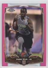 2014 Topps Chrome BCA Pink Refractor 299/399 Pierre Desir #189 0o9