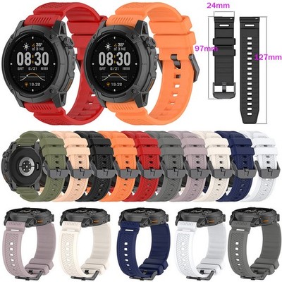 Für Ticwatch Pro5 Enduro/Atlas Uhrenarmband Armband Silikon Sportuhr Ersatz