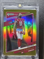 LARRY FITZGERALD GOLD 🏈 Rare REFRACTOR  Sp Investment Card Panini CARDINALS 
