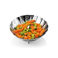 Sayfine Cestino per cottura a vapore per verdure, in acciaio inox