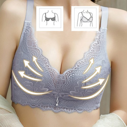 Frauen Gepolsterter Soft Spitze Drahtlose Bh Φ Extreme Unterstützung Push- ' - Bild 13 von 27
