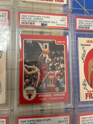 1996-97 Topps NBA Stars 50 Card Rookie Reprint GRADED SET