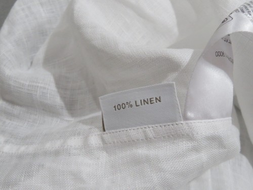 Brioni Linen Shirt Mens 40 15 3/4 White Button Up Long Sleeve Collar Italy - Picture 6 of 13