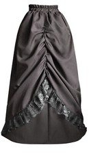 Steampunk Victorian Edwardian Civil War Gothic Theater Bustle Skirt Regular Plus