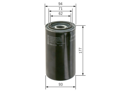 BOSCH 1457434180 Kraftstofffilter für - Bild 7 von 7
