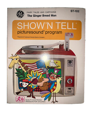 Show'N Tell Picturesound Program Record &  Film The Ginger Bread Man
