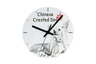 Chinese Crested Dog Watch with A Photo A Dog Art-Dog