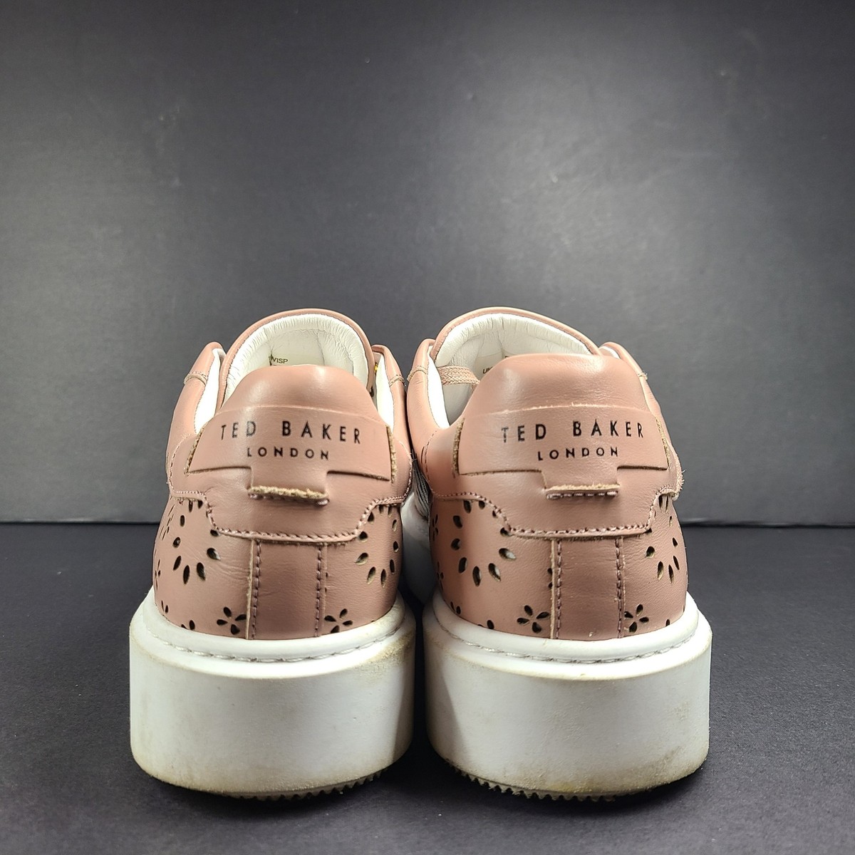 Ted Baker Women's Cwisp Laser Cut Platform Leather Sneakers Ted Baker Women's Cwisp Laser Cut Platform Leather Sneakers