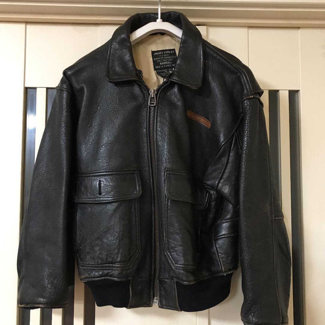 Avirex Leather Flight Jacket Type G1 