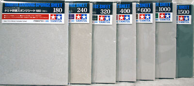 Tamiya Flex Pad Flexible Sander Sanding Sponge versch. Körnungen v. 180 - 3000