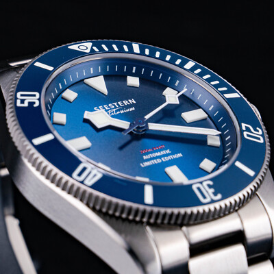 SEESTERN S430.NH38.02 Titaniumn Professional Diver Limited Edition